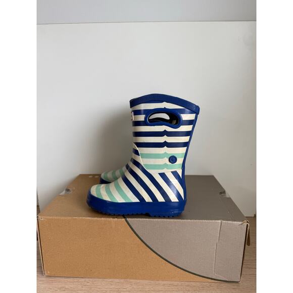Hunter x Target Toddler Striped Boots - SZ 8 - Picture 4 of 13